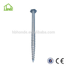 Different sizes Hot dipped galvanized ground screw pile for Flag